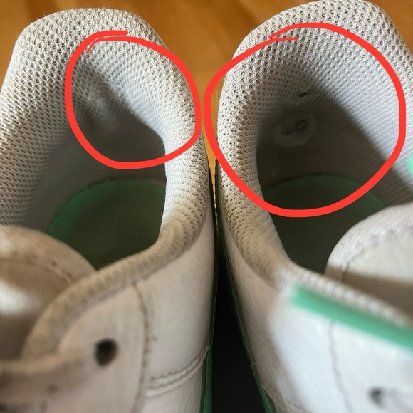 Nike Air Force 1 ‘07 “White/Green Glow-White Bone” - Picture 10 of 11